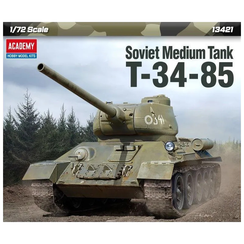 Model plastikowy Czołg Soviet Medium T-34/85 1/72