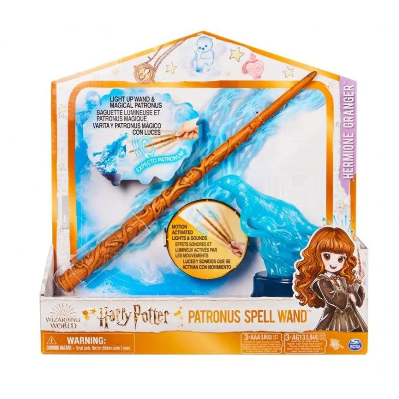 Różdżka Hermiony z Figurką Patronusa Wizarding World Spin Master
