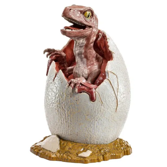 Jurassic Park: Baby Velociraptor in Egg Diorama