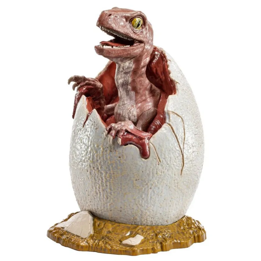 Jurassic Park: Baby Velociraptor in Egg Diorama