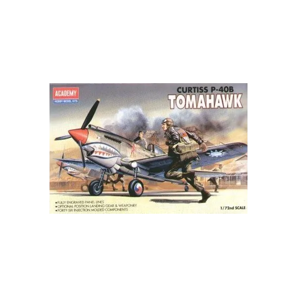 ACADEMY Curtiss P-40 B Tomahawk