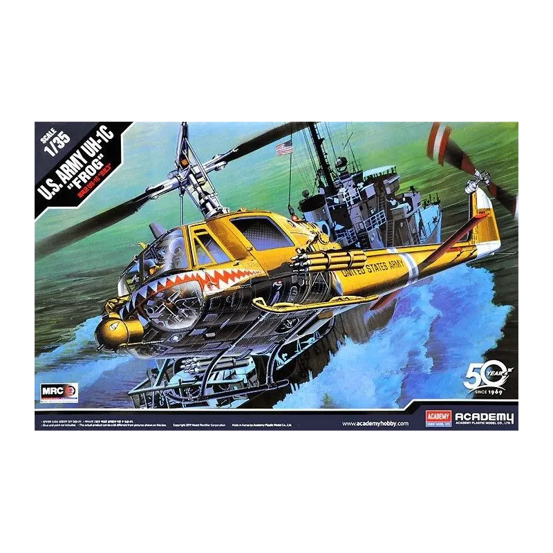 Model do sklejania U.S. Army UH-1C Frog