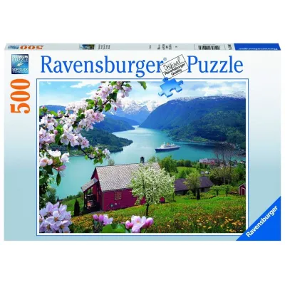 Puzzle 500 elementów Skandynawska idylla