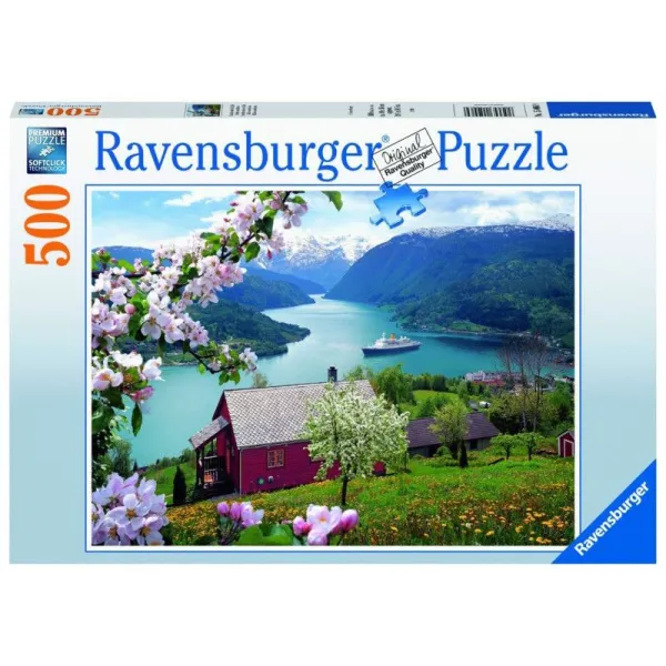 Puzzle 500 elementów Skandynawska idylla
