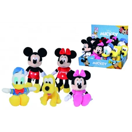 Maskotka Disney Mickey i przyjaciele 20 cm mix