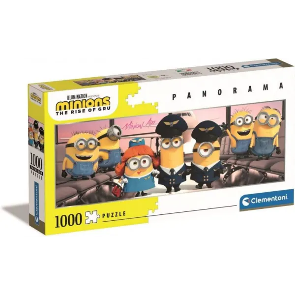 Puzzle 1000 elementów Panorama Minionki 2