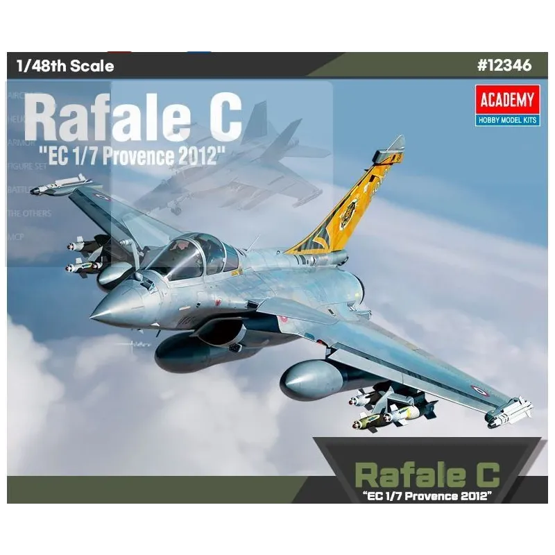 Model plastikowy Rafale C EC 1/7 Provence 2012 1/48