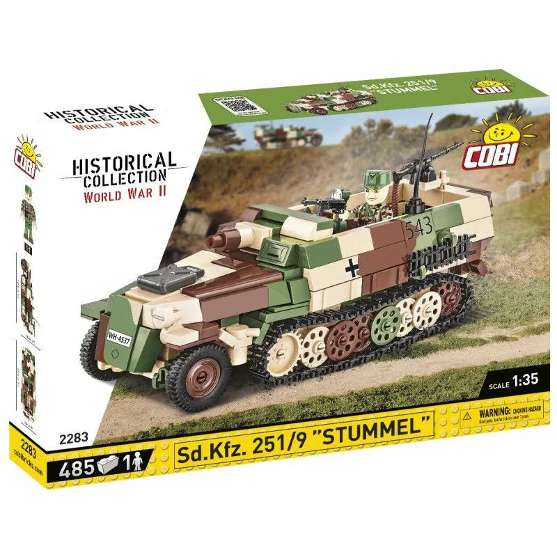 Klocki Sd.Kfz. 251/9 Stummel