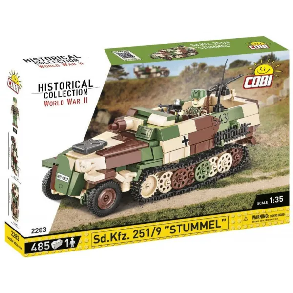 Klocki Sd.Kfz. 251/9 Stummel