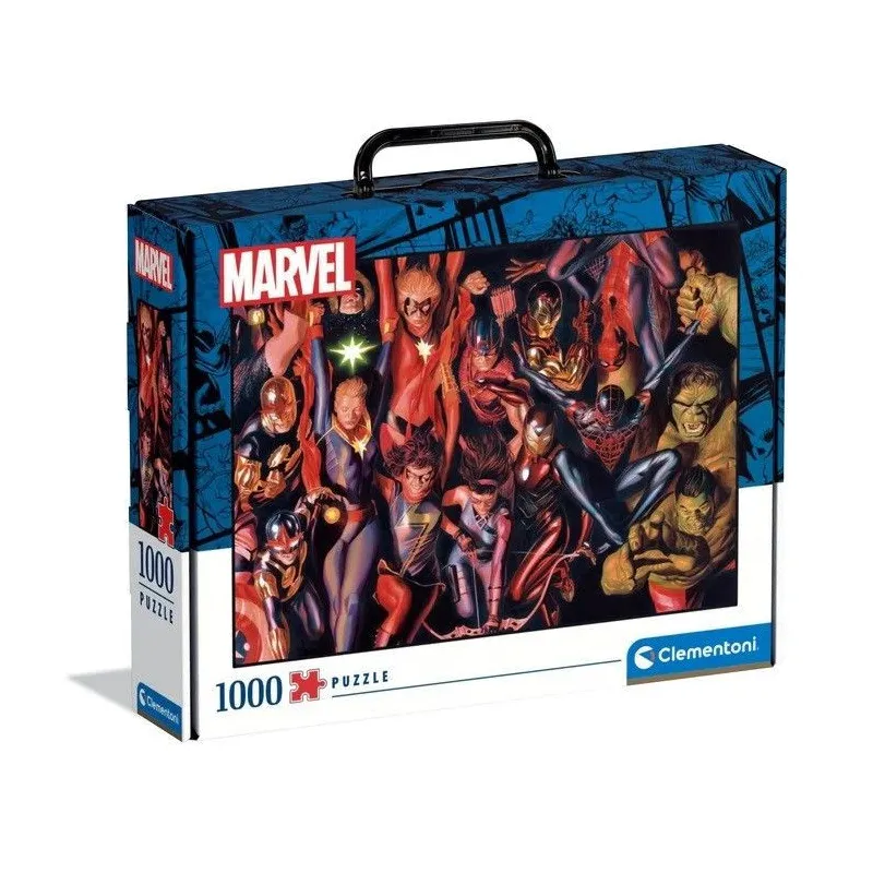 Puzzle 1000 elementów Brief Case Marvel