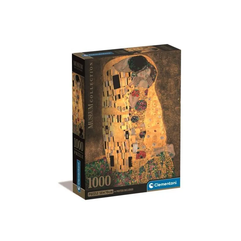 Puzzle 1000 elementów Compact Museum Il Bacio