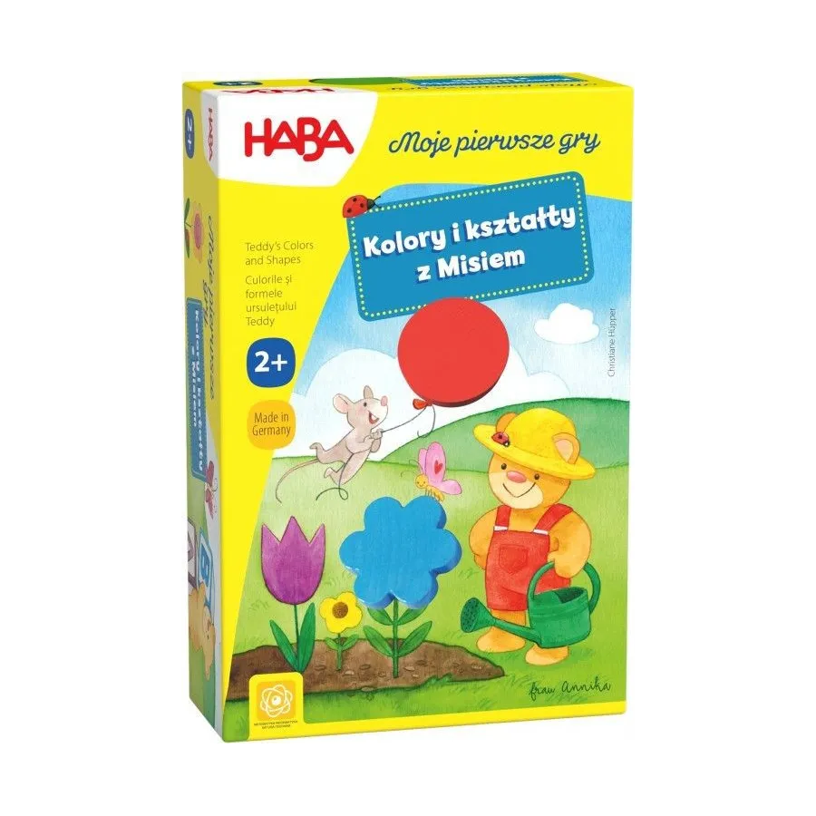 Gra Moje pierwsze gry - Kolory i kształty z Misiem