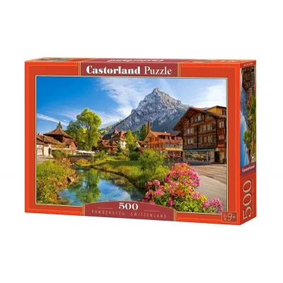 Puzzle 500 elementów Góry Alpy Kandersteg