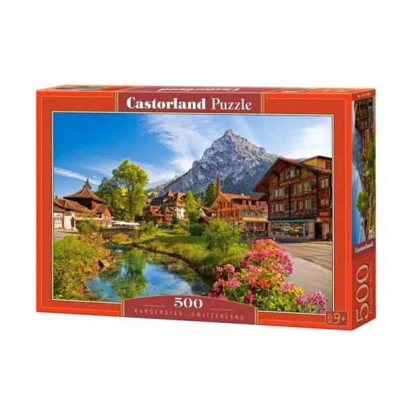 Puzzle 500 elementów Góry Alpy Kandersteg