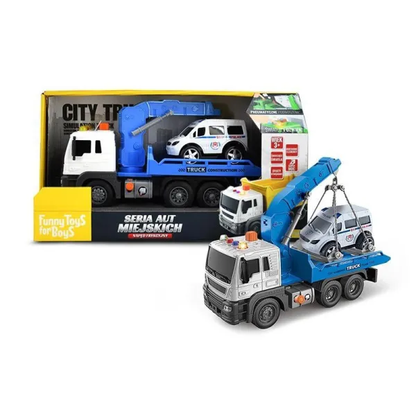 Auto miejskie Laweta Funny Toys For Boys