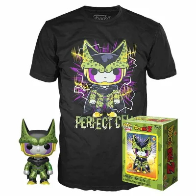 Figurka i koszulka Funko Pop Tee Dragon Ball Z Perfect Cell