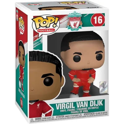 Figurka Funko Pop Football: Liverpool - Virgil Van Dijk 16