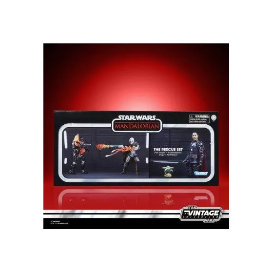 Zestaw figurek F5551 Star Wars The Mandalorian The Rescue Set 15 cm