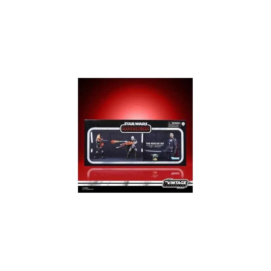 Zestaw figurek F5551 Star Wars The Mandalorian The Rescue Set 15 cm