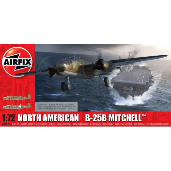 Model plastikowy North American B25B Mitchell Doolittle