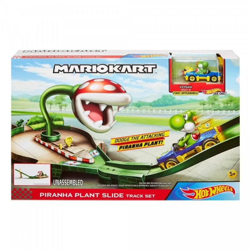 Tor Mario Kart Starcie z wrogiem Piranha Plant Slide
