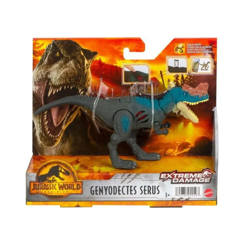 Figurka Jurassic World Extreme Damage, Genyodectes