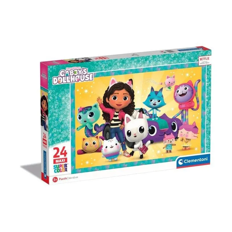 Puzzle 24 elementy Maxi Koci Domek Gabi