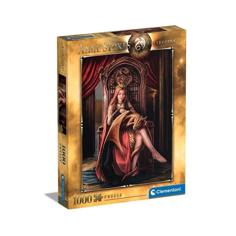 Puzzle 1000 elementów Anne Stokes Przyjaciele na zawsze