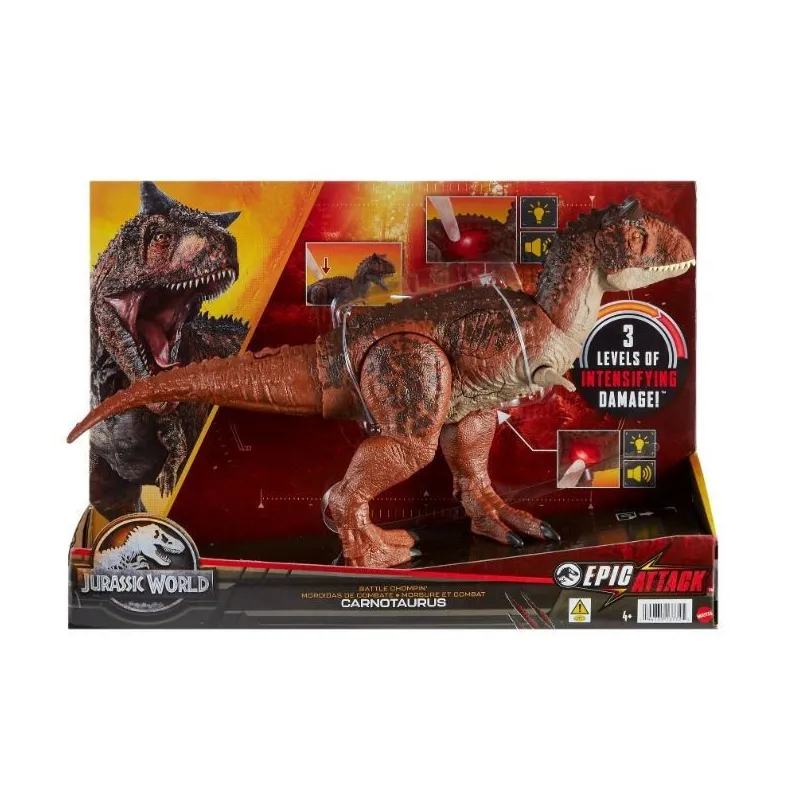 Figurka Jurassic World Karnotaur Dino ślady
