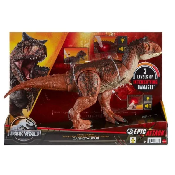 Figurka Jurassic World Karnotaur Dino ślady