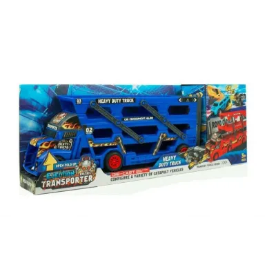 Pojazd Laweta z 6 metalowymi autami