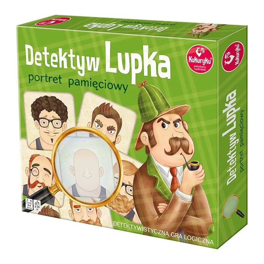 Gra Kukuryku Detektyw Lupka - Portret pamięciowy