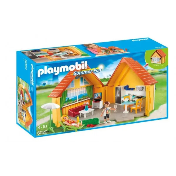 Zestaw z figurkami Summer Fun 6020 Składany domek letniskowy