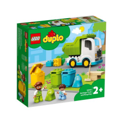 Klocki DUPLO 10945 Śmieciarka i recykling