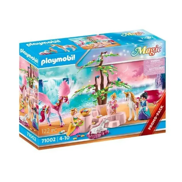 Klocki Zestaw z figurkami Magic 71002 Powóz jednorożca z pegazem