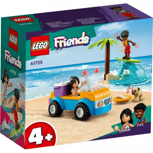 Klocki Friends 41725 Zabawa z łazikiem plażowym
