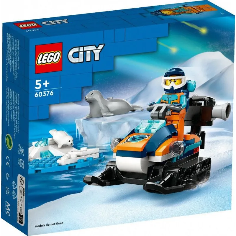 Klocki City 60376 Skuter śnieżny badacza Arktyki
