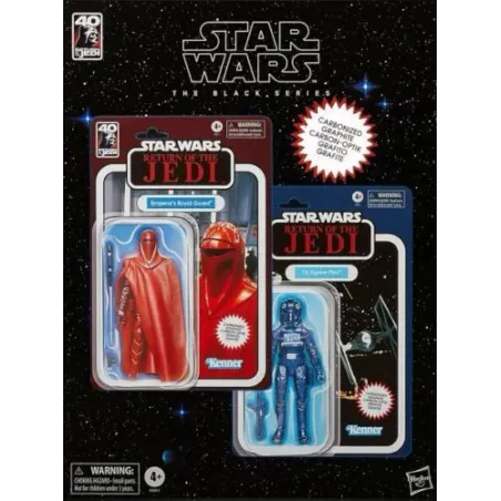 Figurka F7011 Return of the Jedi Carbonized Collection - Emperor’s Royal Guard & TIE Fighter Pilot