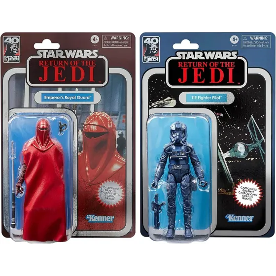 Figurka F7011 Return of the Jedi Carbonized Collection - Emperor’s Royal Guard & TIE Fighter Pilot