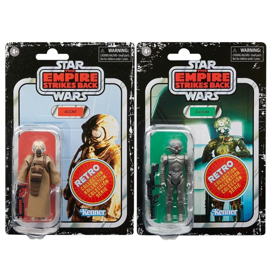 Figurka F6983 Hasbro Fans - Disney Star Wars: The Empire Strikes Back Retro Collection - Zuckuss & 4-LOM