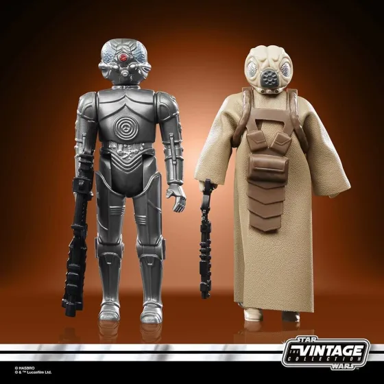 Figurka F6983 Hasbro Fans - Disney Star Wars: The Empire Strikes Back Retro Collection - Zuckuss & 4-LOM