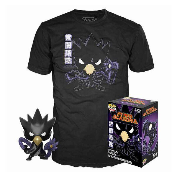 Figura Funko POP + koszulka My Hero Academia Tokoyami rozmiar L