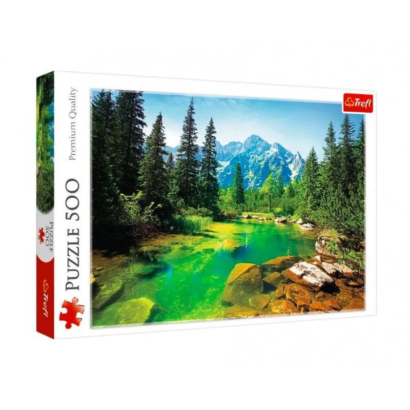 Puzzle 500 elementów, Widok Na Tatry