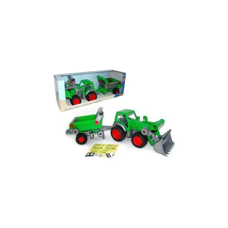 Pojazd Traktor ładowarka z naczepą