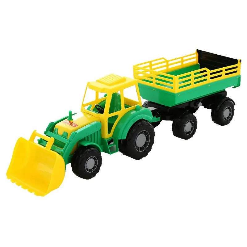 Pojazd Altaj, traktor z przyczepą Nr2 i łyżką