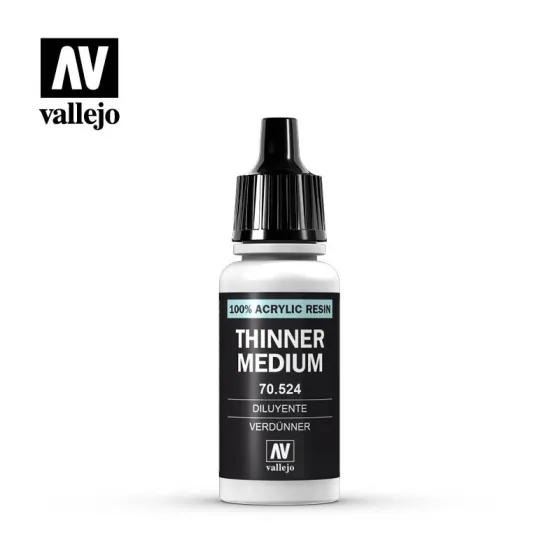 Vallejo 70524 Thinner medium 17ml