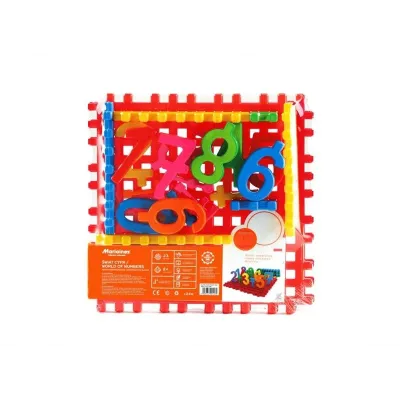 Klocki konstrukcyjne Świat Cyfr mini