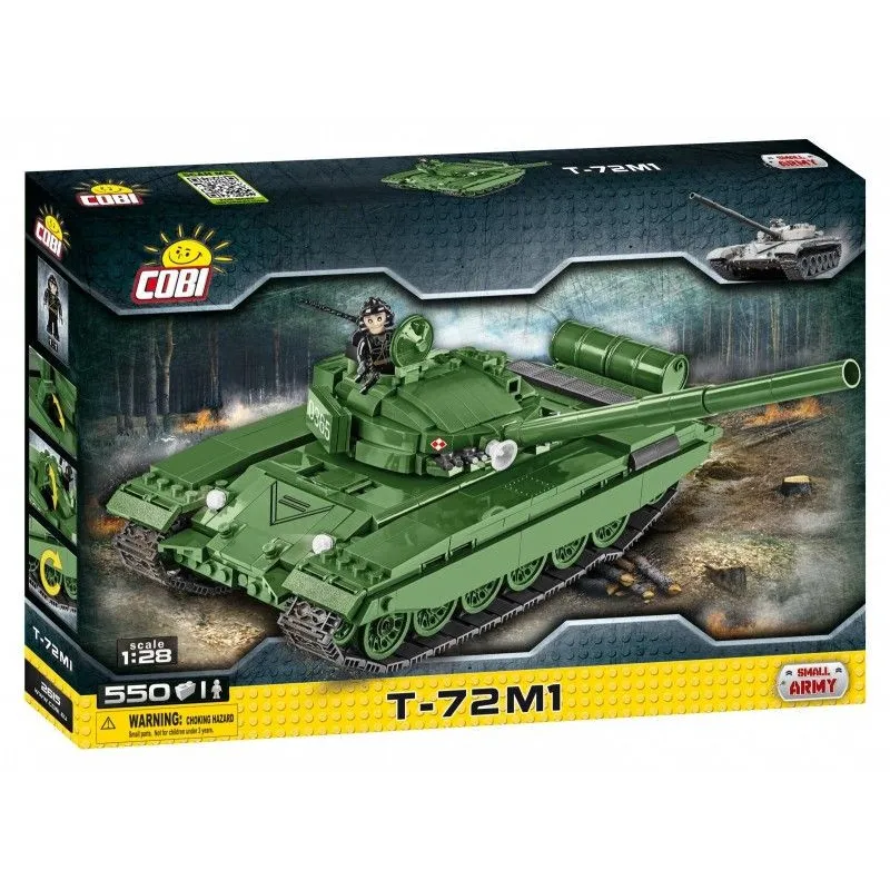 Klocki Small Army T-72 M1 Radziecki czołg podstawowy