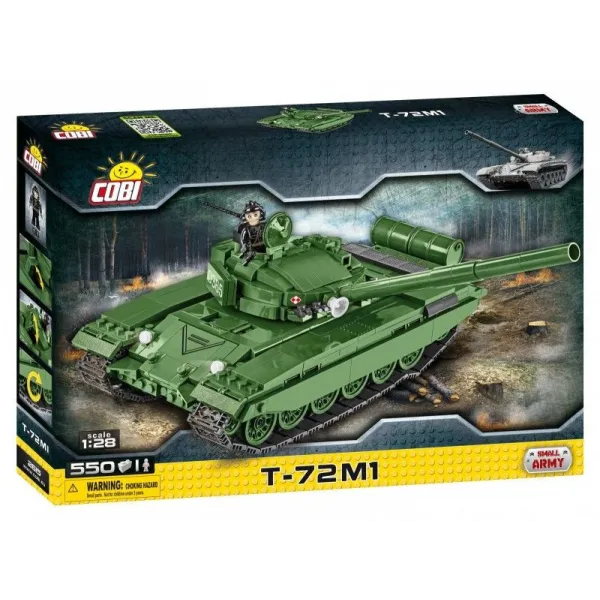 Klocki Small Army T-72 M1 Radziecki czołg podstawowy