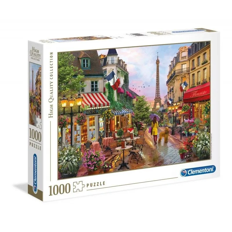 Puzzle 1000 elementów High Quality Collection - Kwiaty w Paryżu